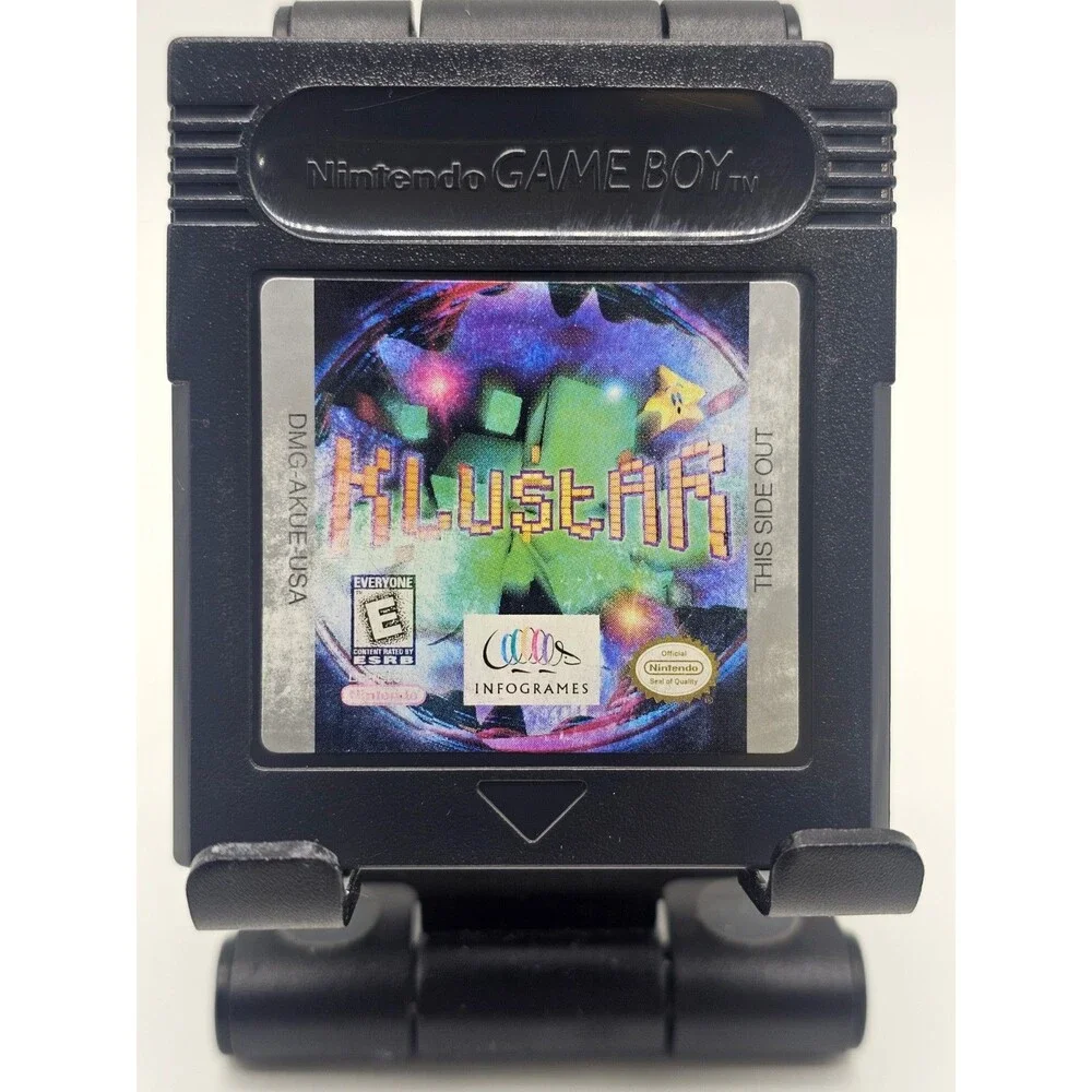 Klustar (Nintendo Game Boy, 1999)  - Tested - Working - Authenticated